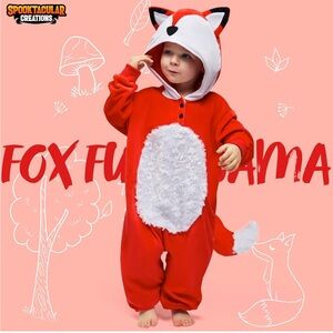 👻 Baby Fox Costume/jumpsuit